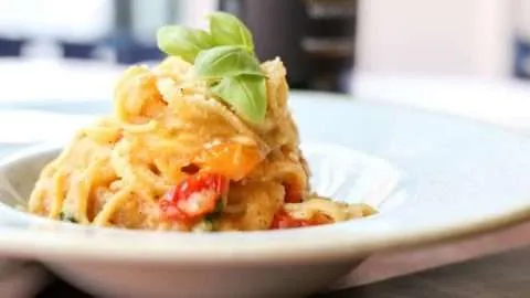Linguine Al Pomodorino Giallo from Oretta Toronto