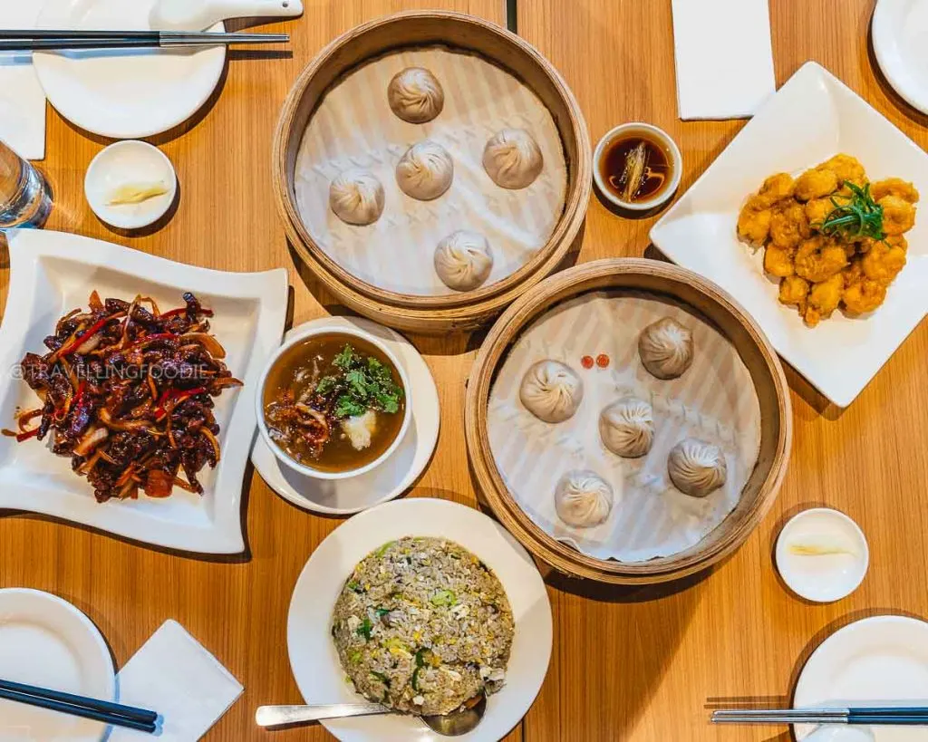Chinese food at Din Tai Fung at Uptown BGC in Makati, Philippines