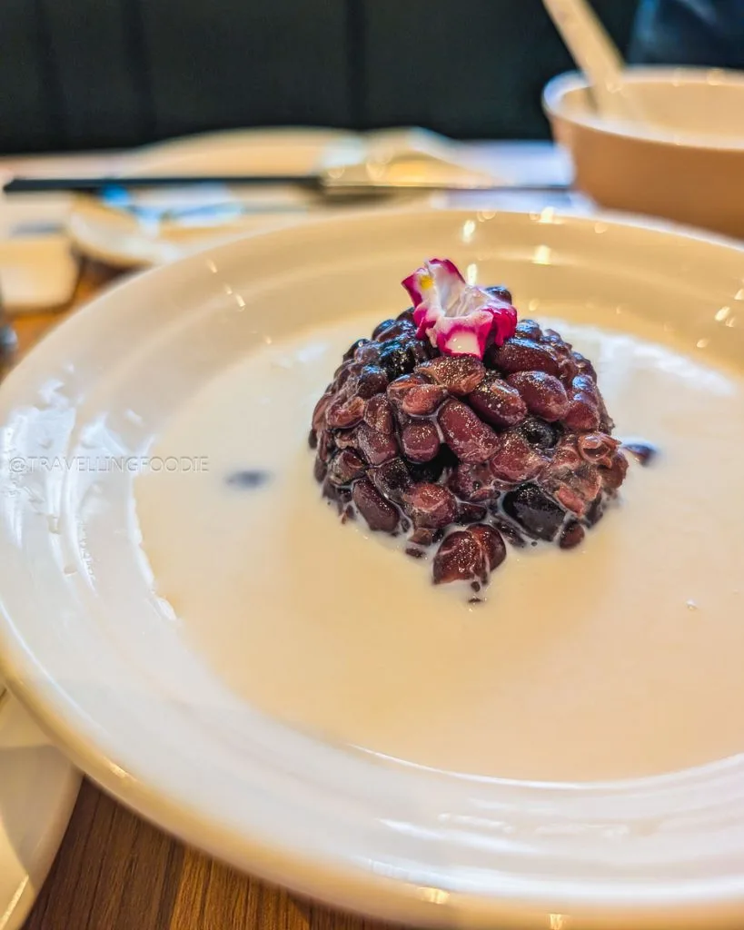 Chinese dessert at Din Tai Fung in Manila