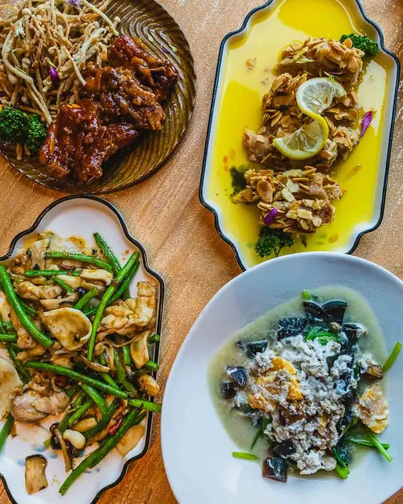 Chinese food at Lung Hin at Marco Polo Ortigas in Manila