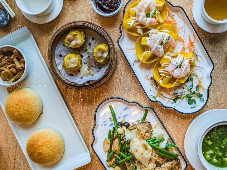 Chinese appetizers at Lung Hin at Marco Polo Ortigas