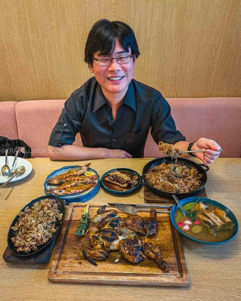 Travelling Foodie Raymond Cua at one of the best Manila restaurants