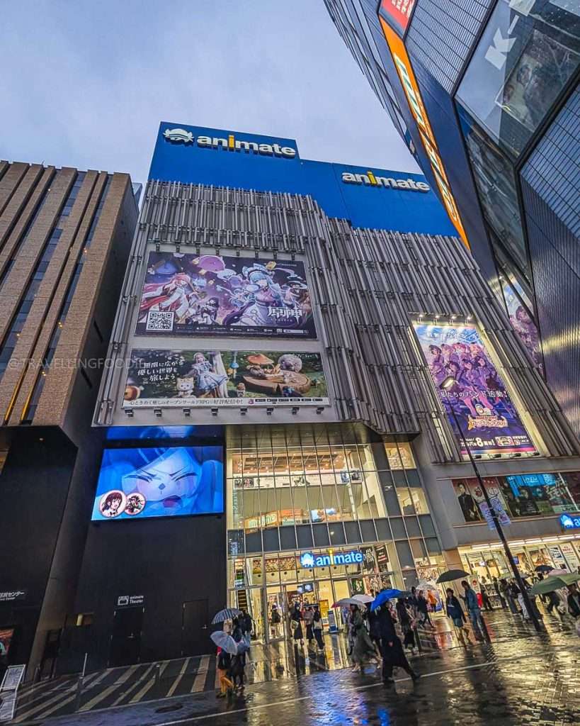 Animate Ikebukuro Main Store in Tokyo