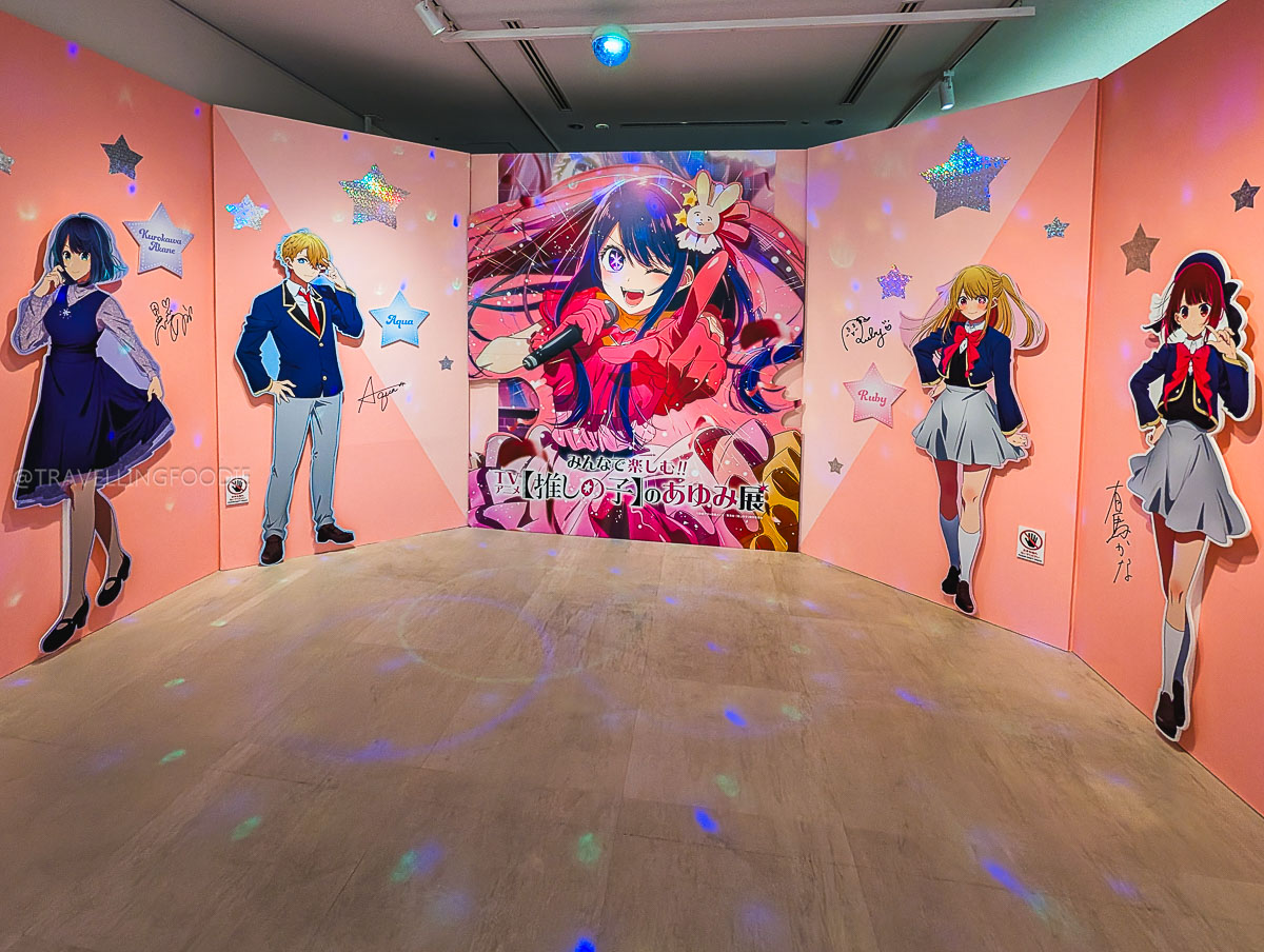 Exhibit at Anime Tokyo Station in Ikebukuro