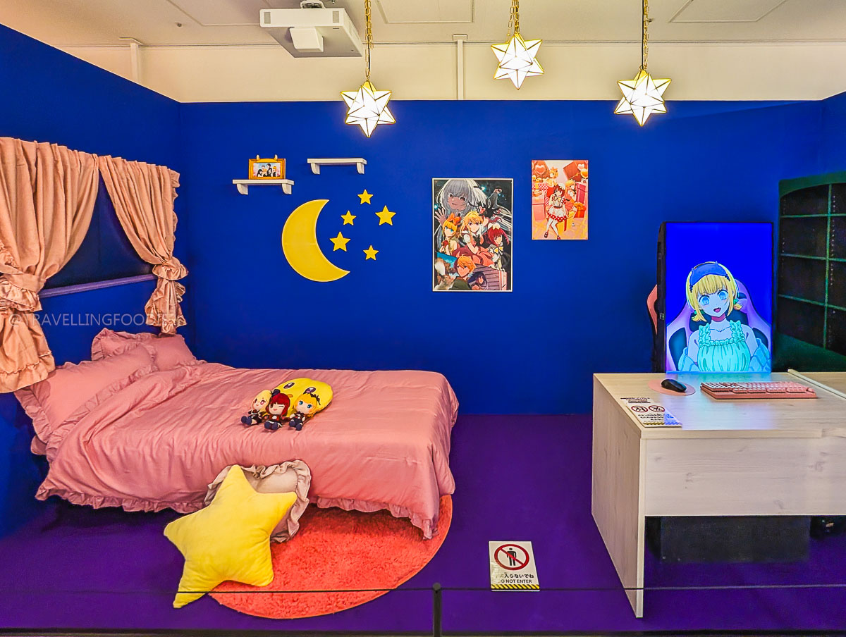 Bedroom Display at Anime Tokyo Station in Ikebukuro