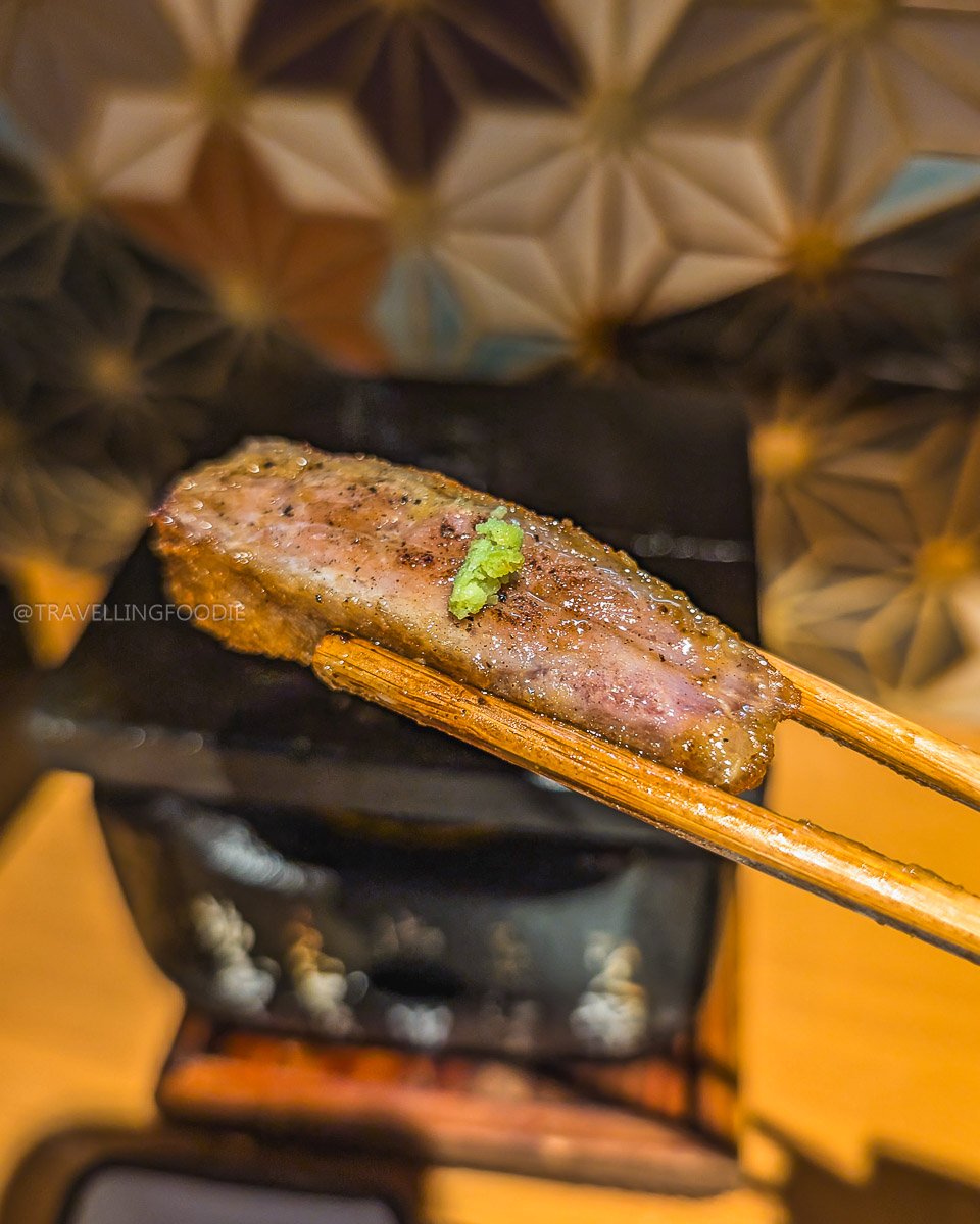 Gyukatsu with wasabi