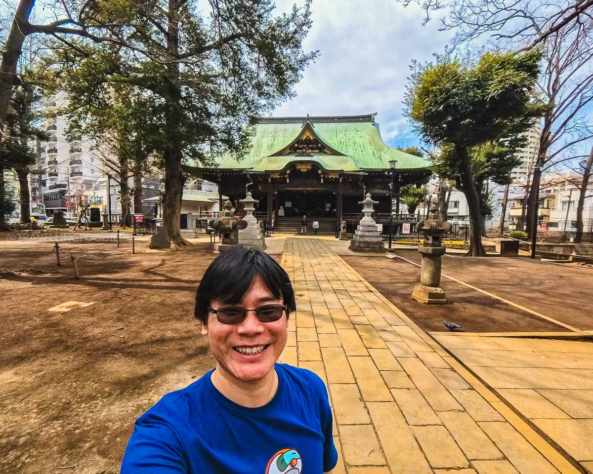 Travelling Foodie Raymond Cua at Kishimojin Temple in Ikebukuro