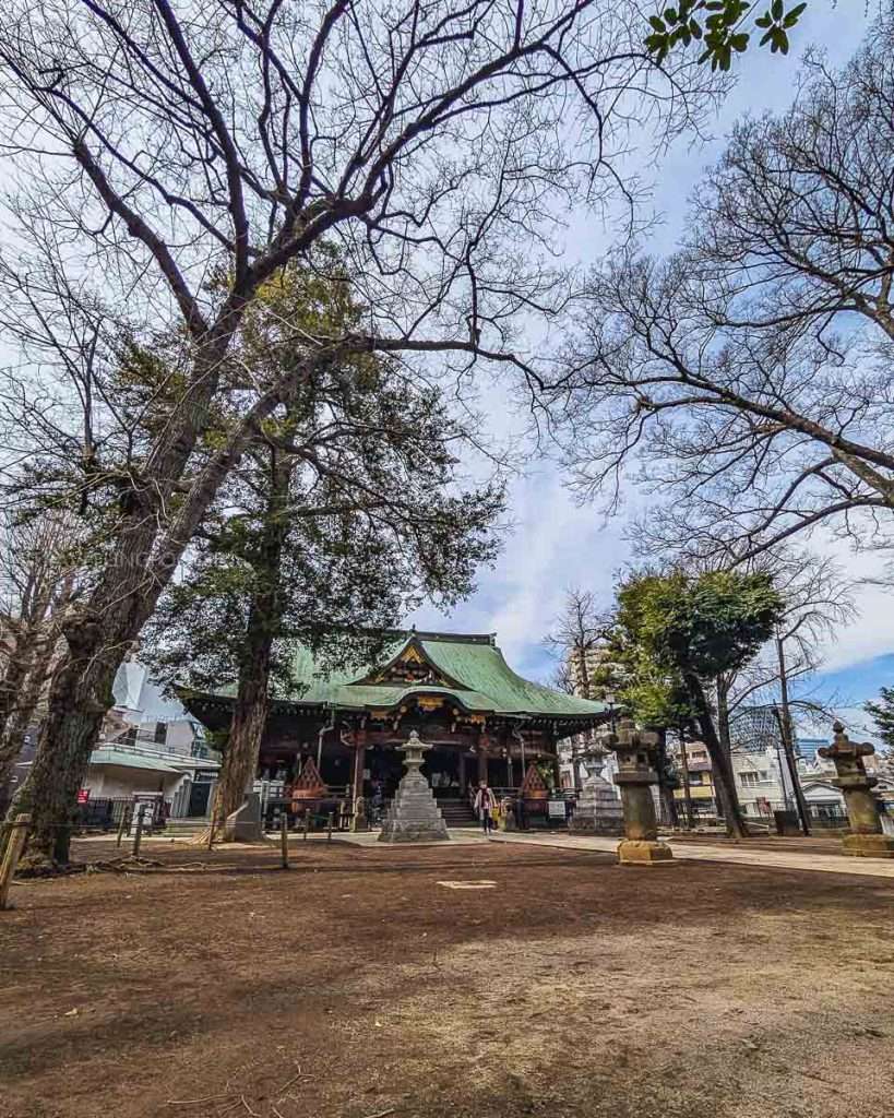 Full view of Kishimojin Temple - Ikebukuro