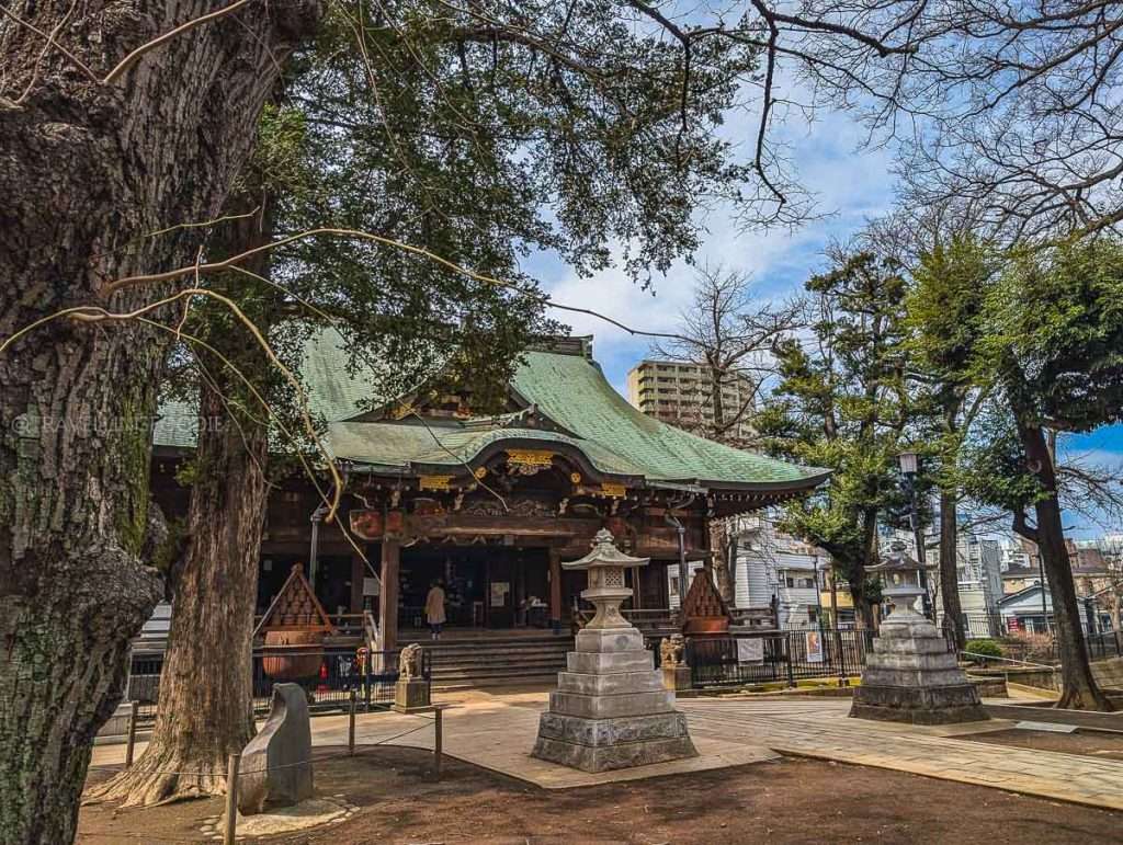 Side view of Kishimojin Temple - Ikebukuro