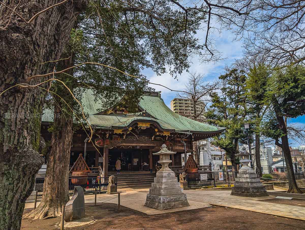 Side view of Kishimojin Temple - Ikebukuro