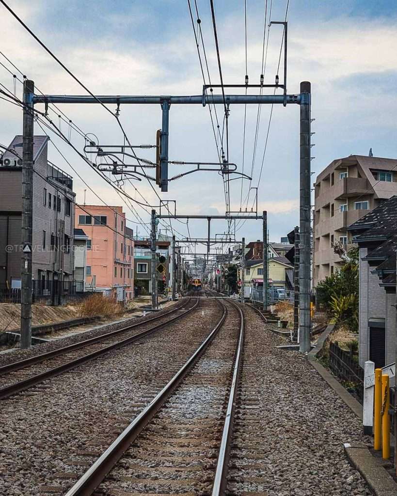 Railroad Track at Ikebukuro Tokyo