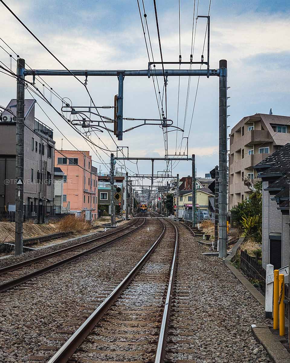 Railroad Track at Ikebukuro Tokyo