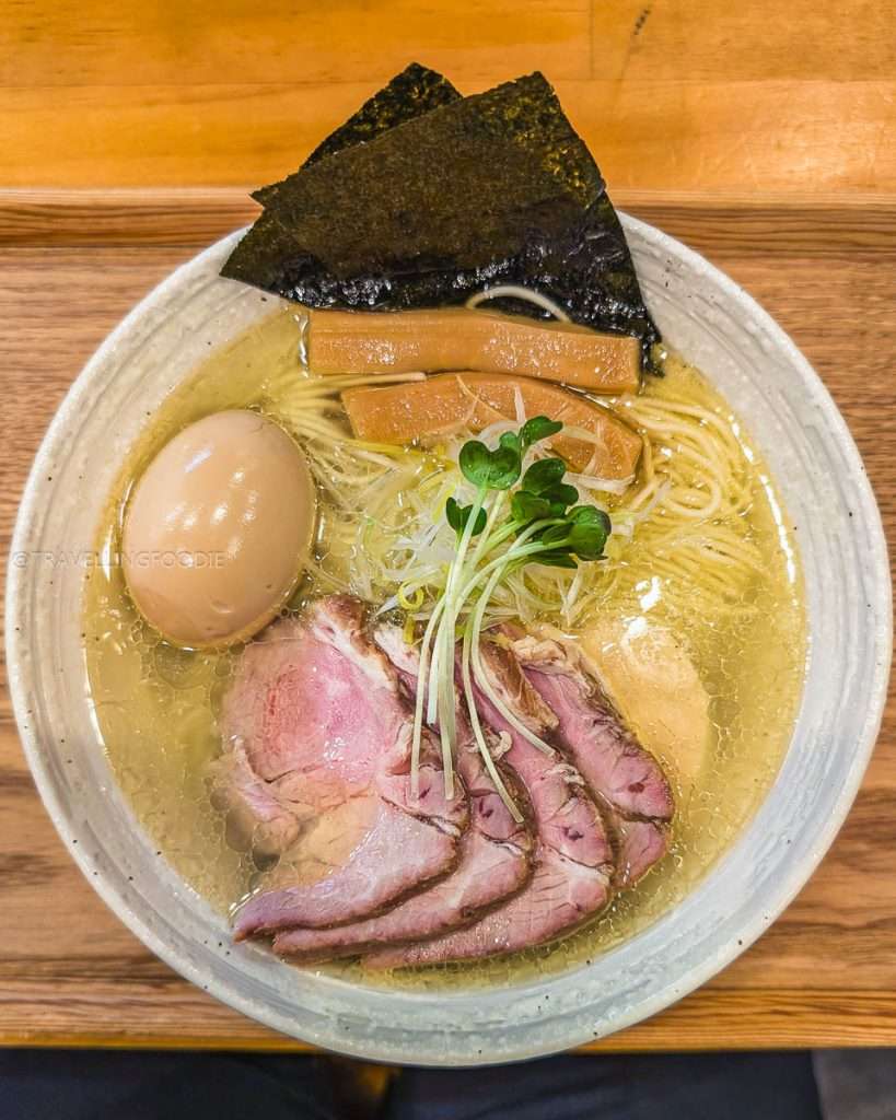 Shiyo Ramen at Menya Nakagawa - Ikebukuro