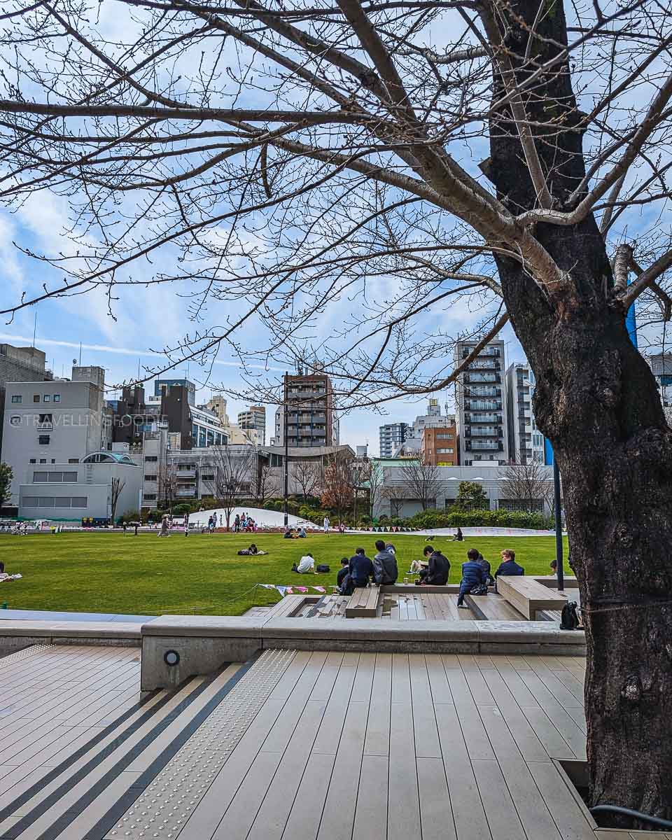 Minami Ikebukuro Park in Tokyo, Japan