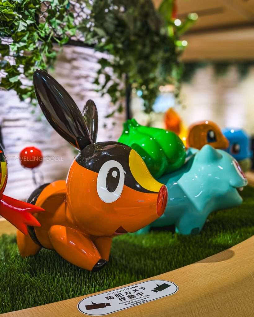 Tepig Statue at Pokemon Center Mega Tokyo in Sunshine City Ikebukuro