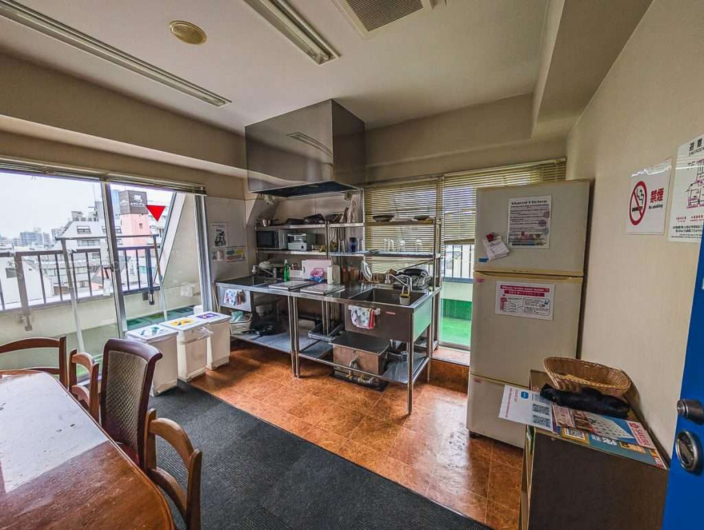 Common Kitchen at Sakura Hotel Ikebukuro