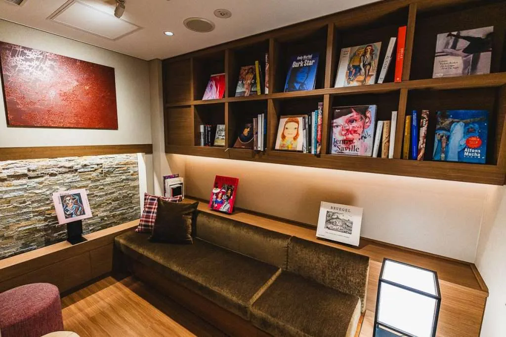 Inglenook Library at Shiba Park Hotel Tokyo