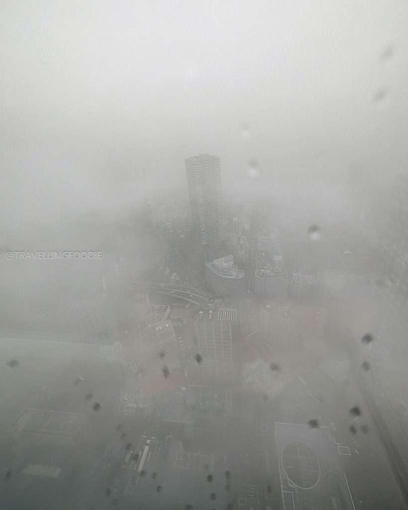 Foggy day at Sunshine 60 Observatory Tenbou-Park