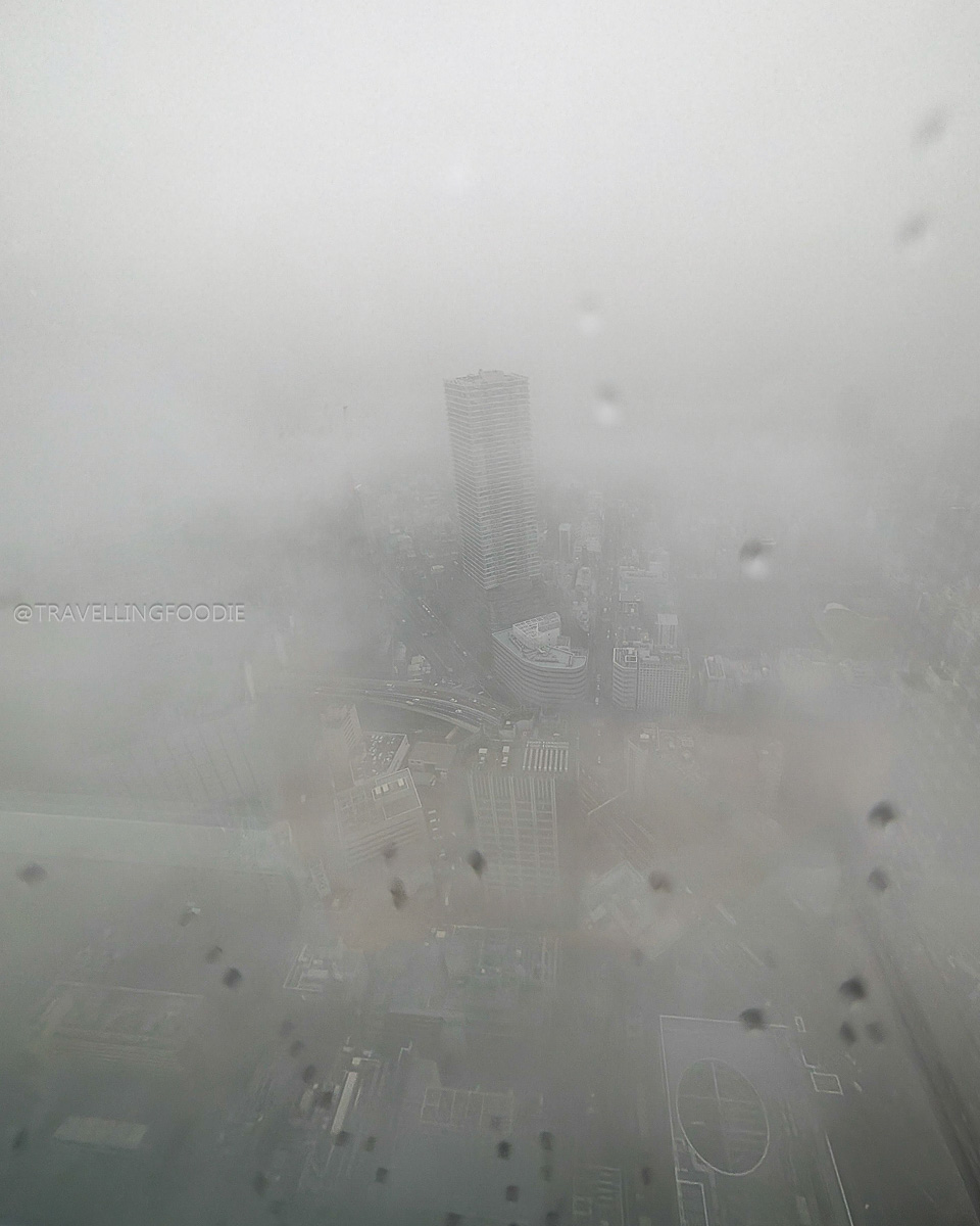 Foggy day at Sunshine 60 Observatory Tenbou-Park