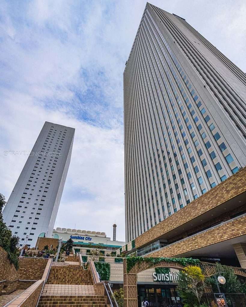 Sunshine City Building on a sunny day