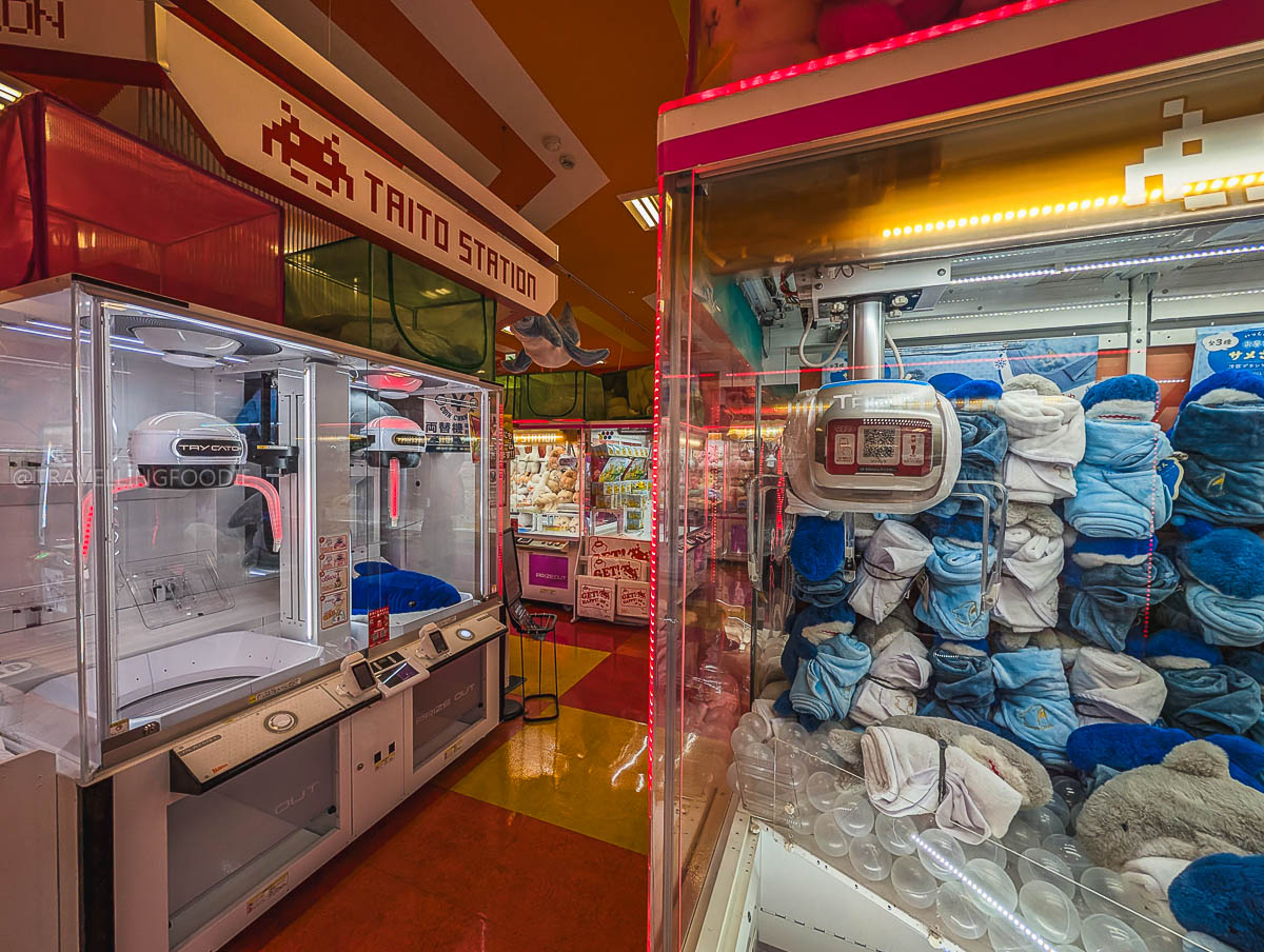 Claw Machines at Taito Station Ikebukuro