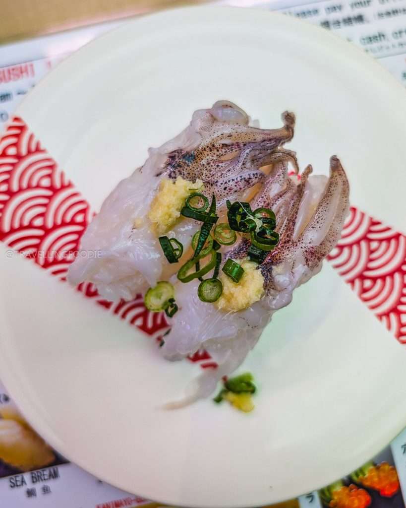 hotaru-ika sushi at Tenka Zushi - Ikebukuro