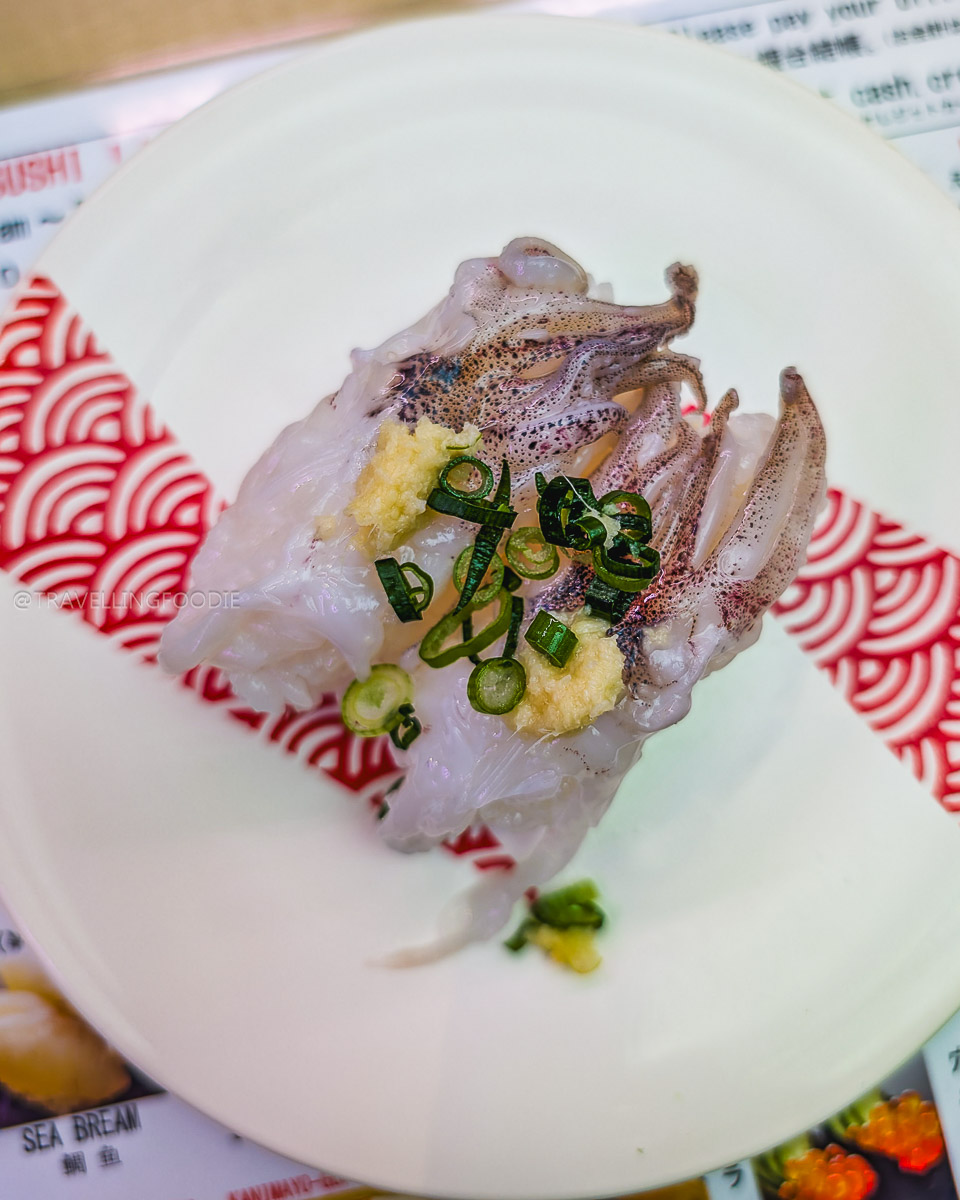 hotaru-ika sushi at Tenka Zushi - Ikebukuro