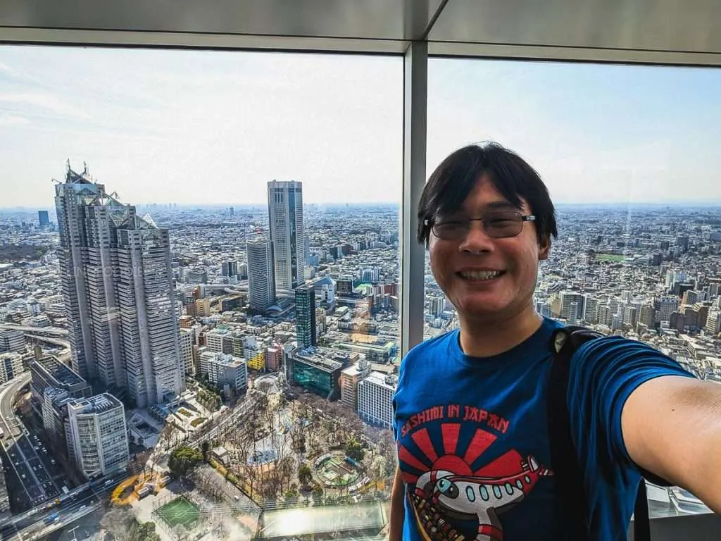 Travelling Foodie Raymond Cua at one of the best things to do in Tokyo