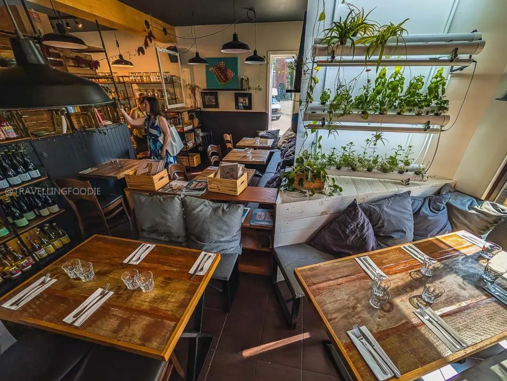 MAUDE épicerie/laboratoire culinaire first stop for Quebec City Food Tour