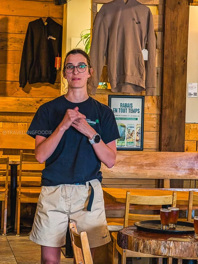 La Souche Microbrasserie in Limoilou for Quebec City Food Tour