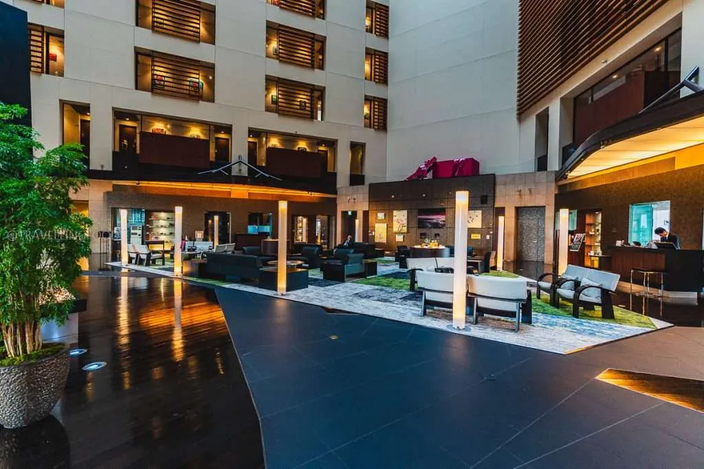 Lobby at 4-Star Hotel, Park Hotel Tokyo