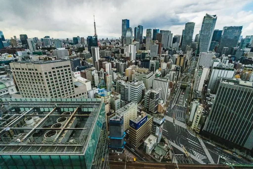 Tokyo Tower view at Park Hotel Tokyo