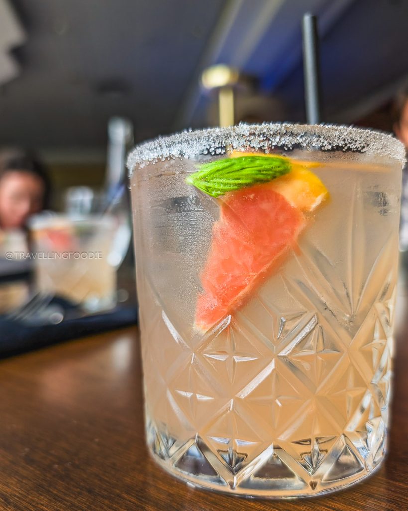 Cocktail at Restaurant Le Baumier, one of the best hotels in Saint-Félicien, Quebec