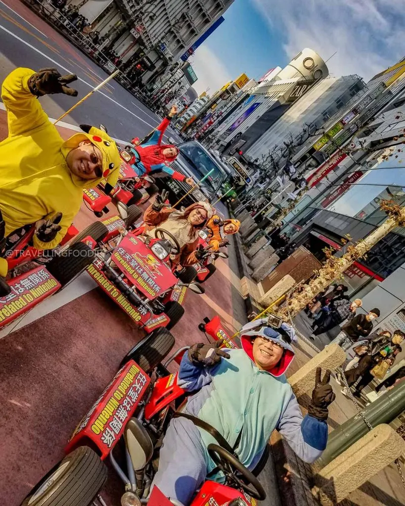 Street Kart, one of the best activities in Tokyo