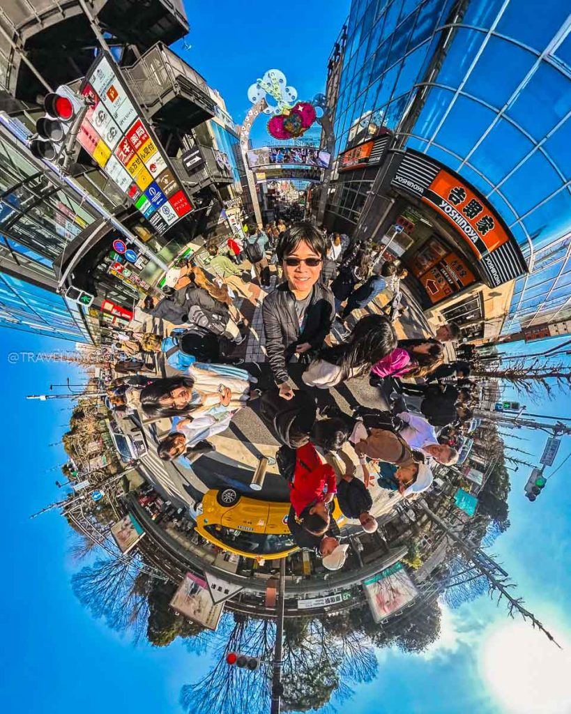 Takeshita Street Harajuku, one of the busy neighborhoods in Tokyo