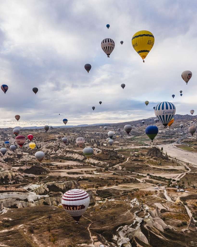 Hot Air Balloons in Goreme, Turkiye