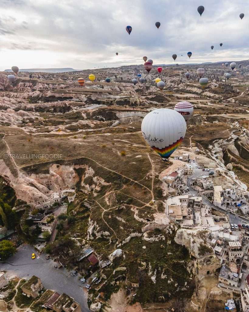 Hot Air Balloon Ride over Goreme, Turkey
