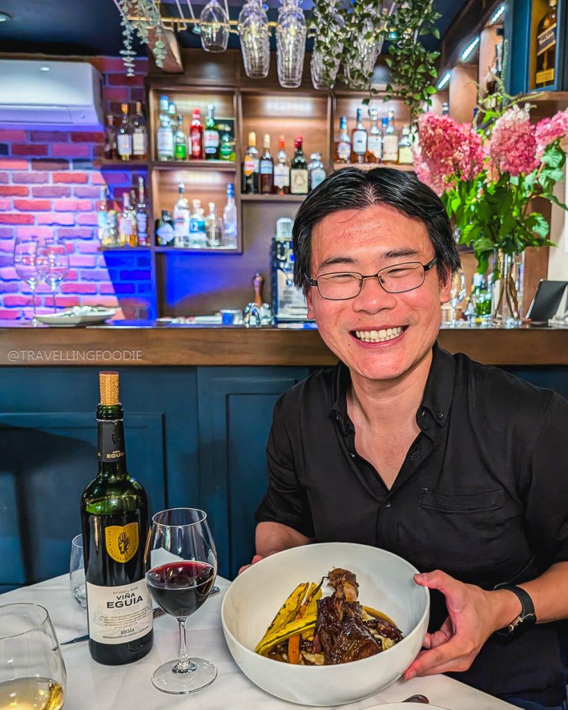 Travelling Foodie Raymond Cua enjoying tasting menu at Michelin Guide selected in The Laurentians