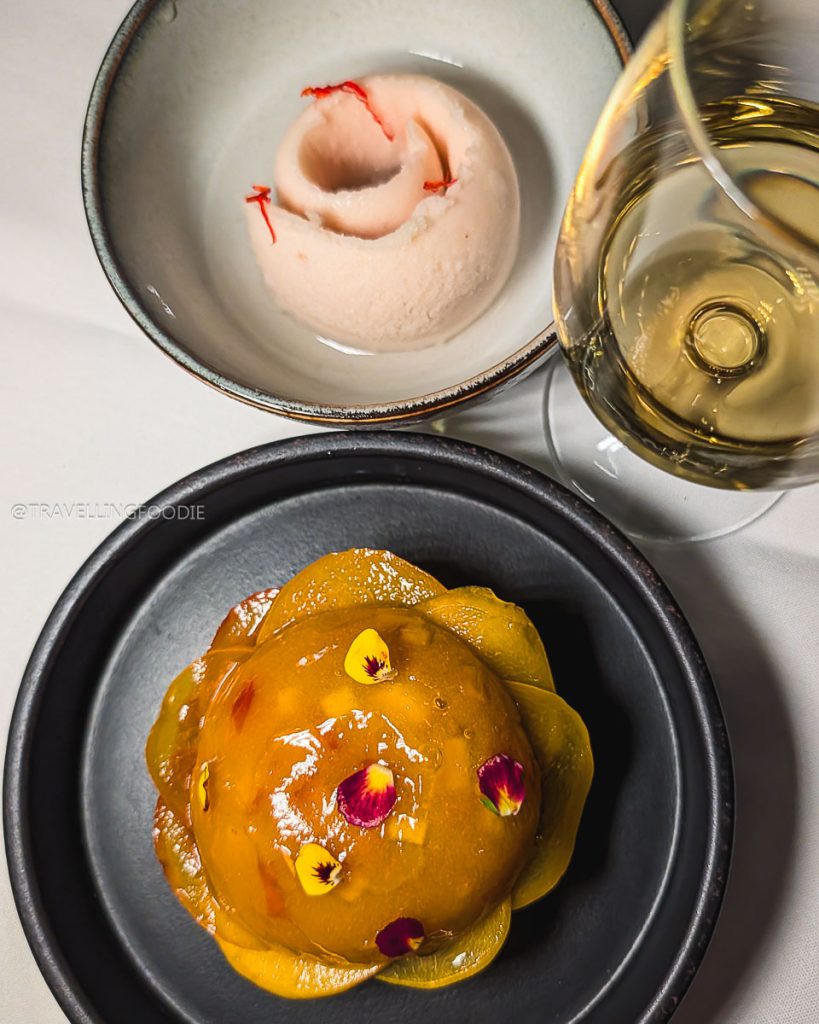Dessert Course at sEb L'Artisan Culinaire, one of the best places to eat in The Laurentians