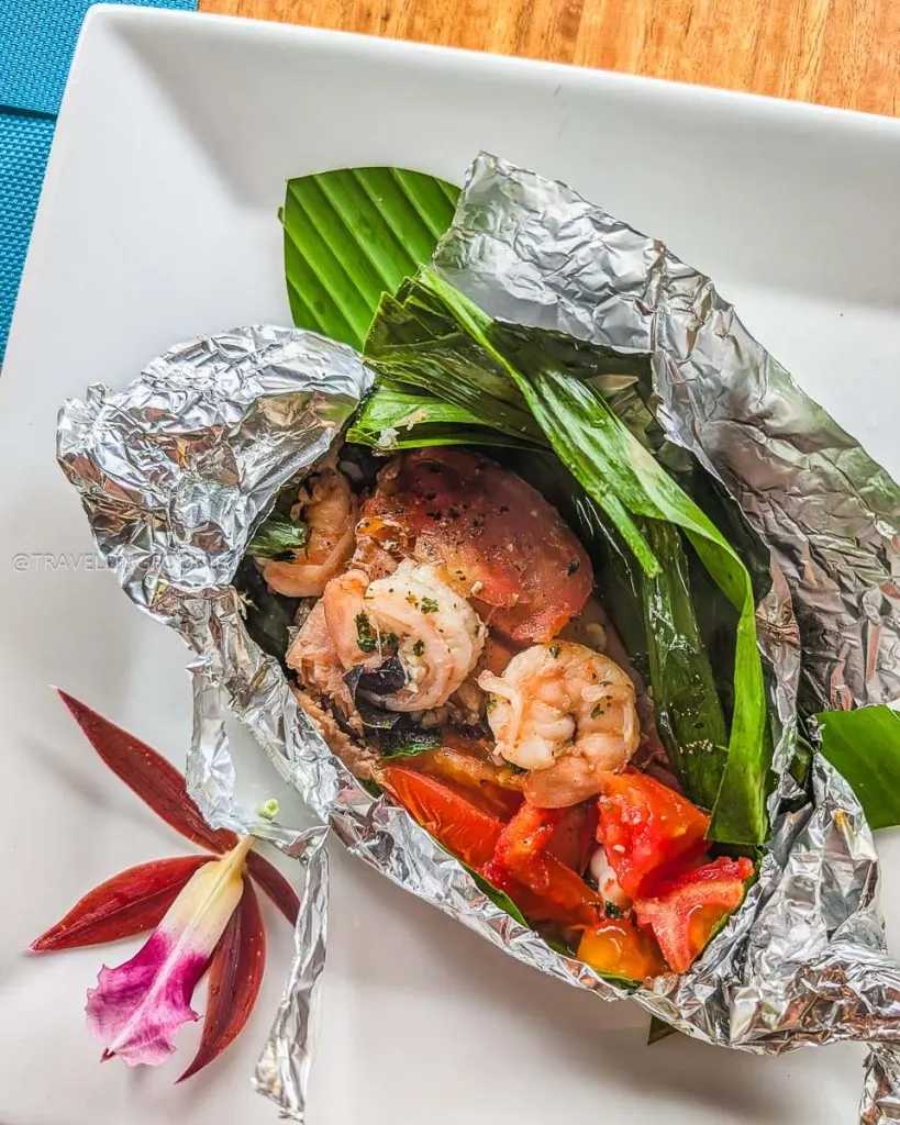 Fish Entree at Restaurante Casa José in Cachi, one of the best places to eat in Costa Rica
