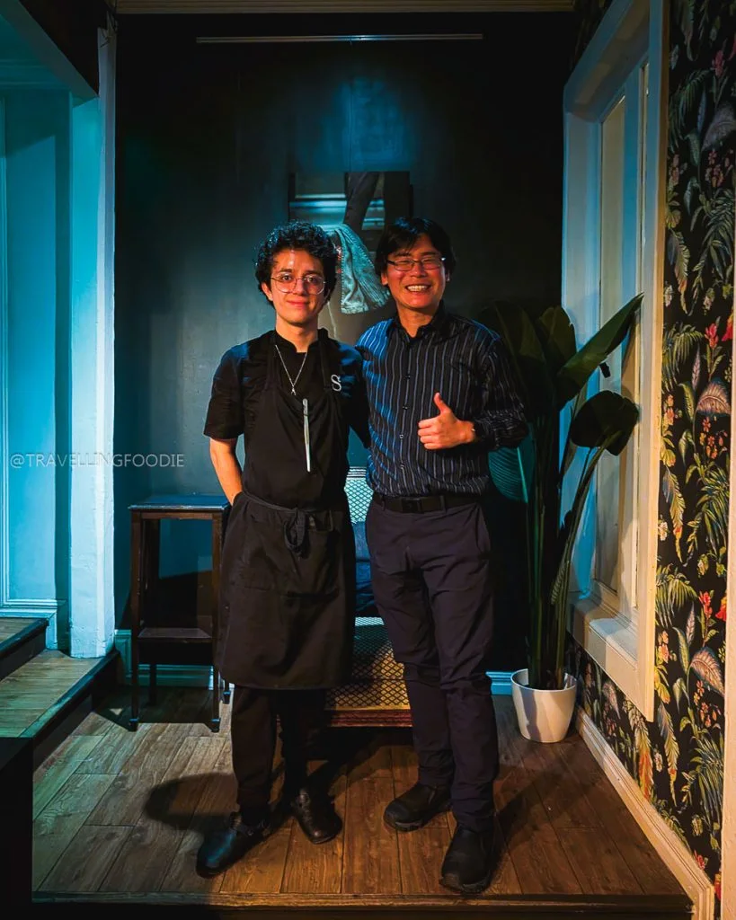 Restaurante Silvestre Head Chef Marco and Travelling Foodie Raymond Cua