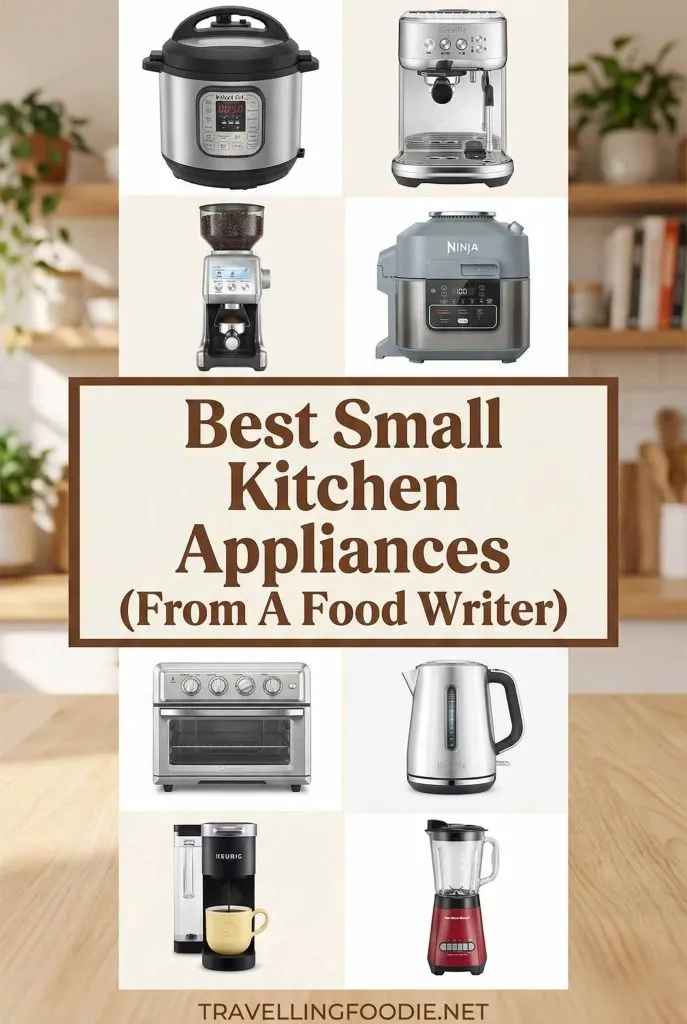 Best Small Kitchen Appliances Guide From A Food Writer on TravellingFoodie.net
