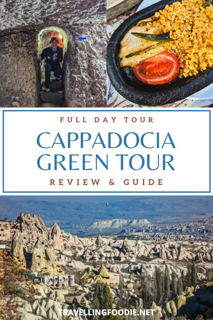 Cappadocia Green Tour featuring Derinkuyu Underground City, lunch at Aslan Restaurant, and panoramic views - Review and Guide on TravellingFoodie.net
