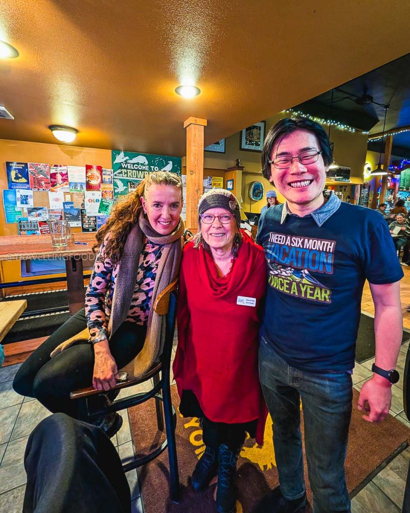 Travelling Foodie with Chef Deb Ross at The Crowbar and Grille in Laramie, Wyoming