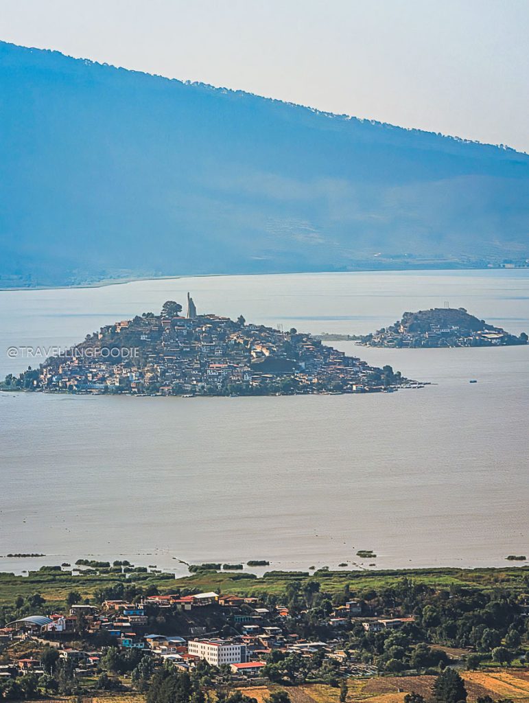 Scenic view of Janitzio island on Lake Patzcuaro, a must-see destination on your Michoacan itinerary.