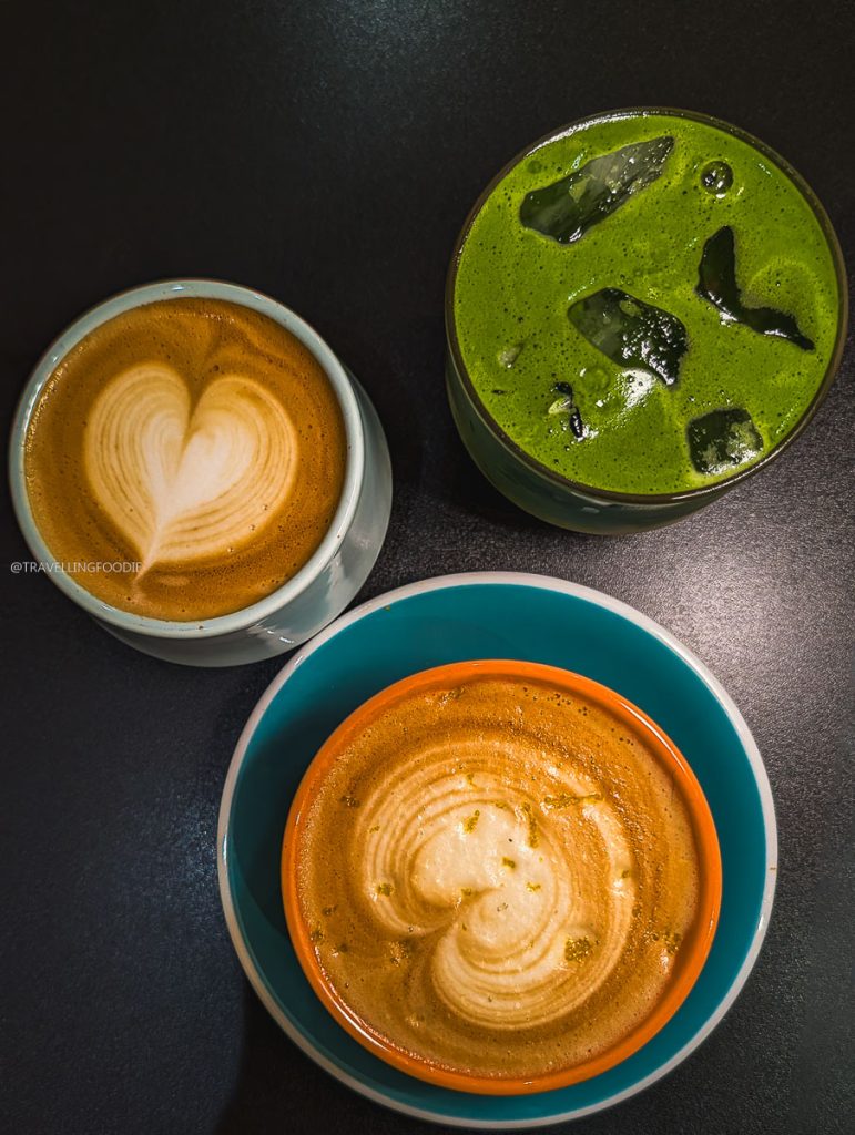 Creative coffee and matcha mocktails served at AHH! Coffee in Ottawa.