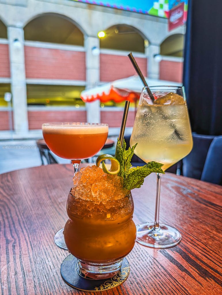 Creative drinks served at Bar Ocelli, one of the best places to drink in Ottawa.