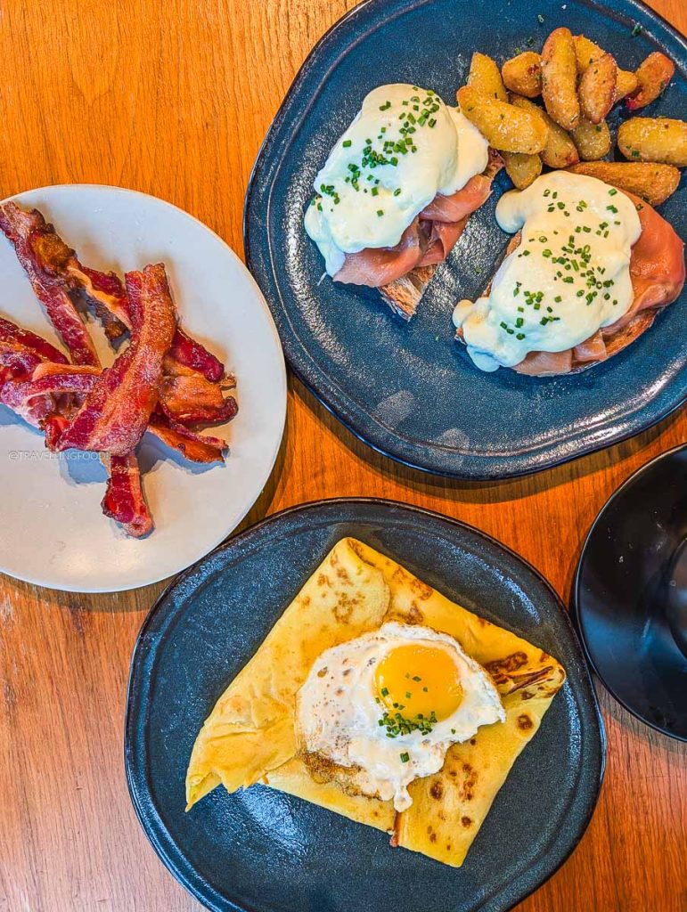 Morning breakfast dishes at Norca, a must-try Ottawa restaurant.