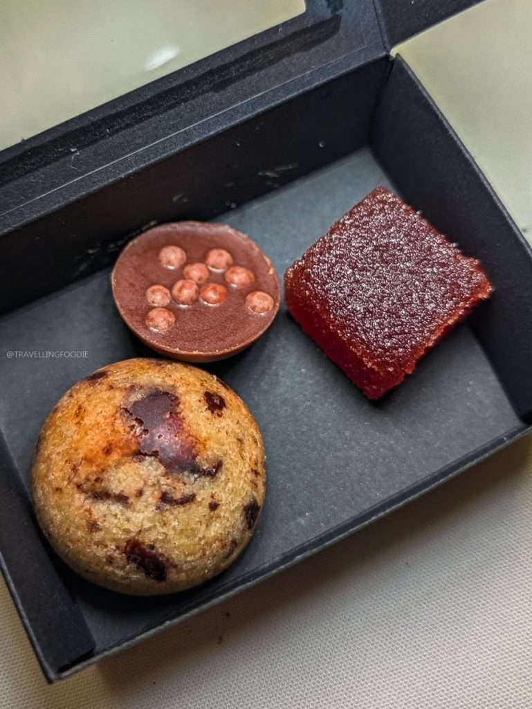 Delicious reinvented maple sweets and mignardises to conclude our amazing boreal tasting menu in Authentic Quebec